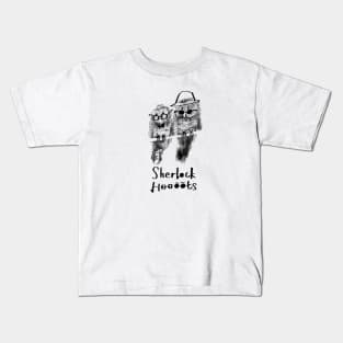 Owls (Sherlock Hoots) Kids T-Shirt